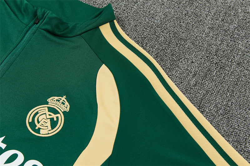 Real Madrid 2026/27 Dark Green ¼  Zip Training Set | Adult + Kids Sizes