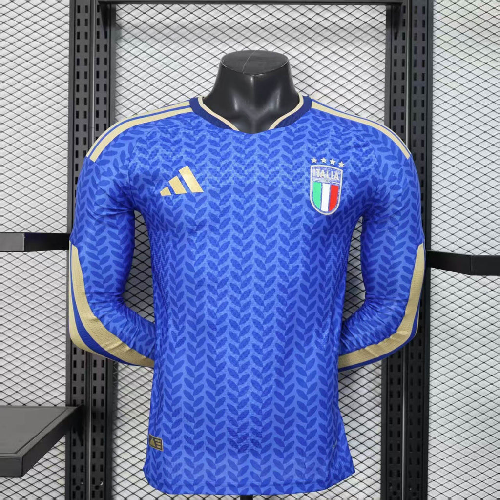 Italy 2026 Home Long Sleeve - Player Version