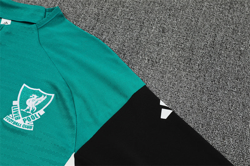 Liverpool FC 2025/26 Teal ¼  Zip Training Set | Adult + Kids Sizes