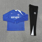 Chelsea 2025/26 Blue T90 ¼ Zip Training Set | Adult + Kids Sizes