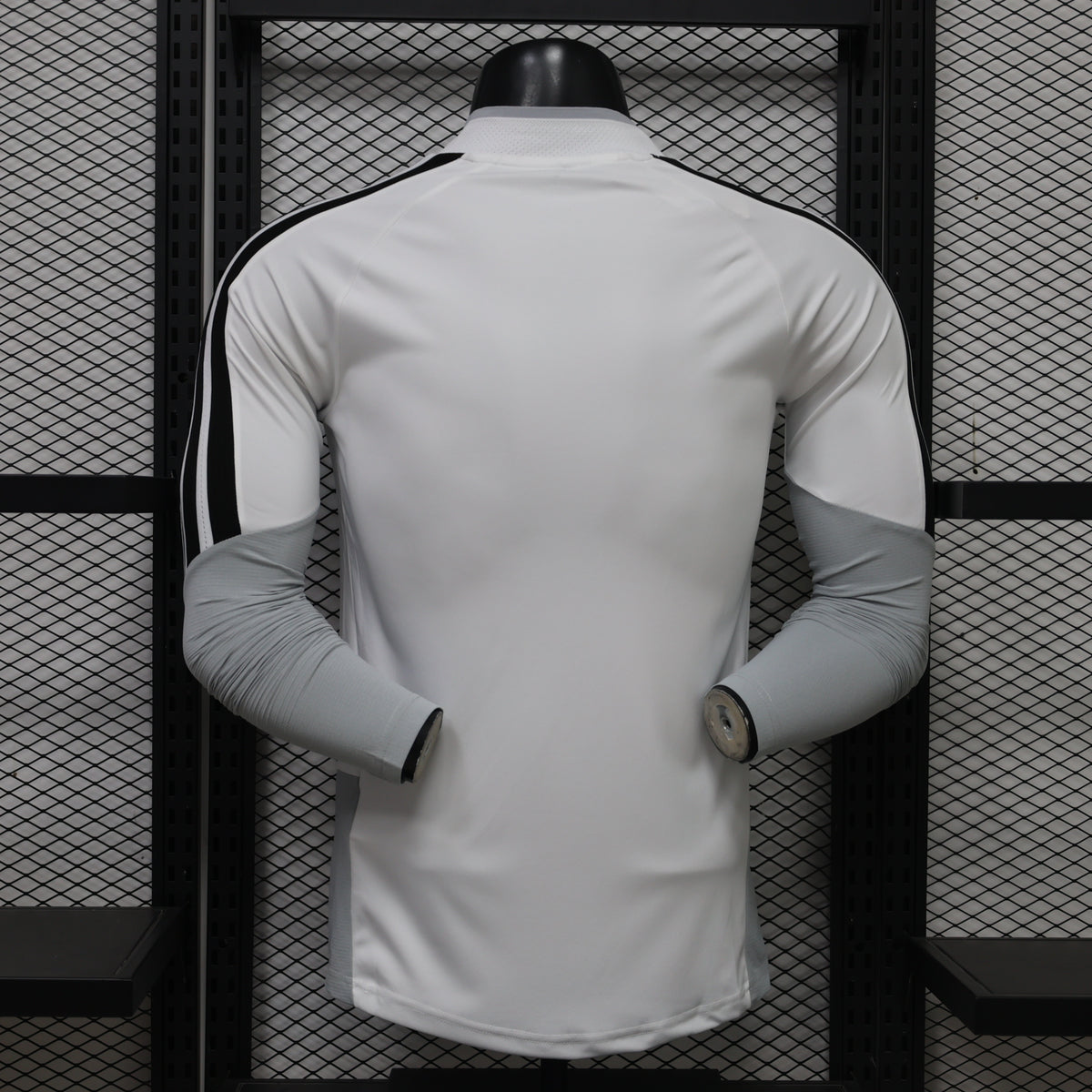 Real Madrid 2026/27 White/Black ¼  Zip Player Version Training Top