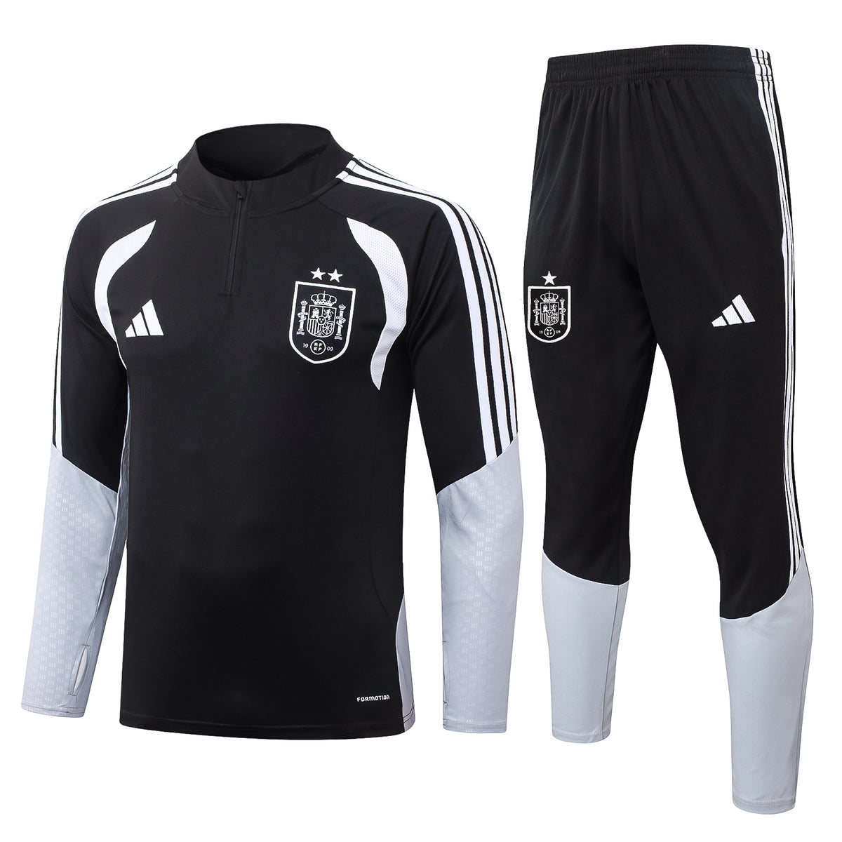Spain 2026/27 Black ¼  Zip Training Set | Adult + Kids Sizes