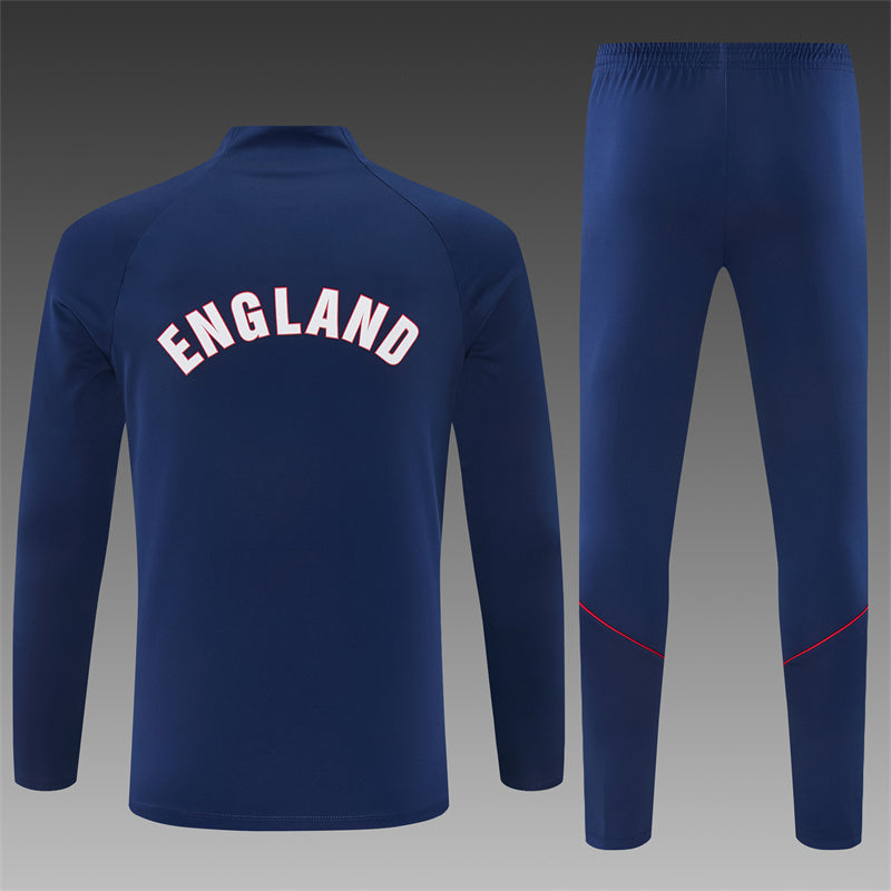 England 2026/27 Navy ¼  Zip Training Set | Adult + Kids Sizes