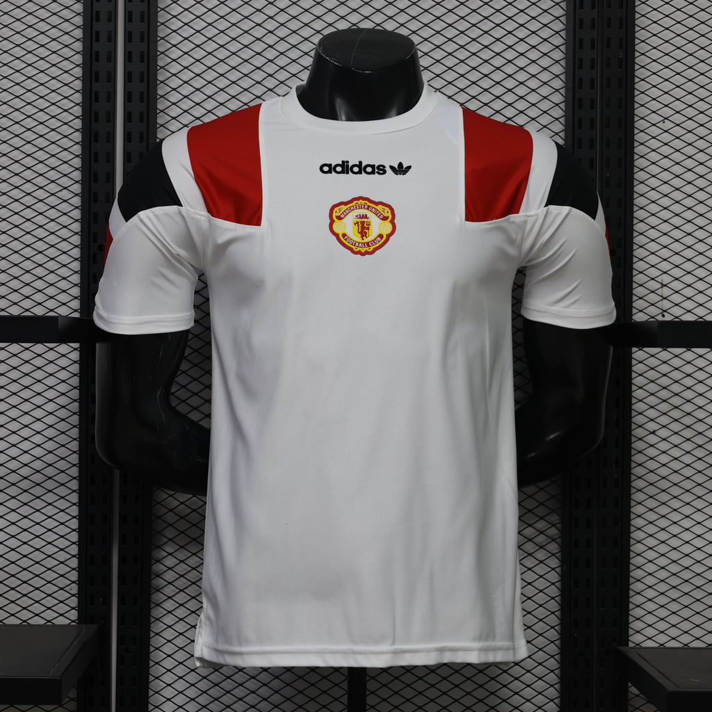 Manchester United 2026/27 White EQT Shirt - Player Version