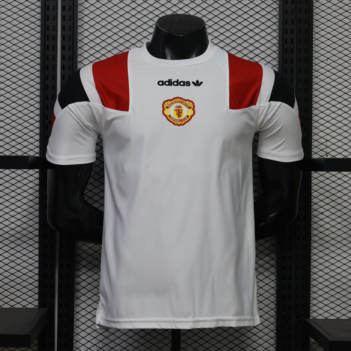 Manchester United 2026/27 White EQT Shirt - Player Version