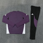 Manchester United 2025/26 Purple ¼  Zip Training Set | Adult + Kids Sizes