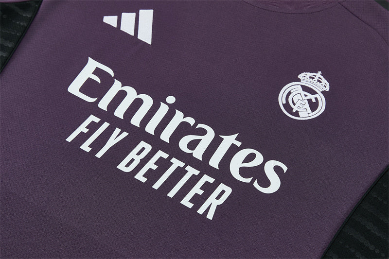 Real Madrid 2025/26 Purple Training Set | Adult + Kids Sizes