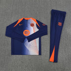 Barcelona 2025/26 Navy T90 ¼ Zip Training Set | Adult + Kids Sizes