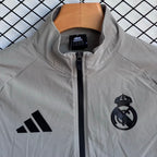 Real Madrid 2026/27 Light Grey - Windbreaker Tracksuit