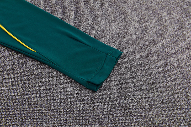 Brazil 2026/27 Green ¼  Zip Training Set | Adult + Kids Sizes