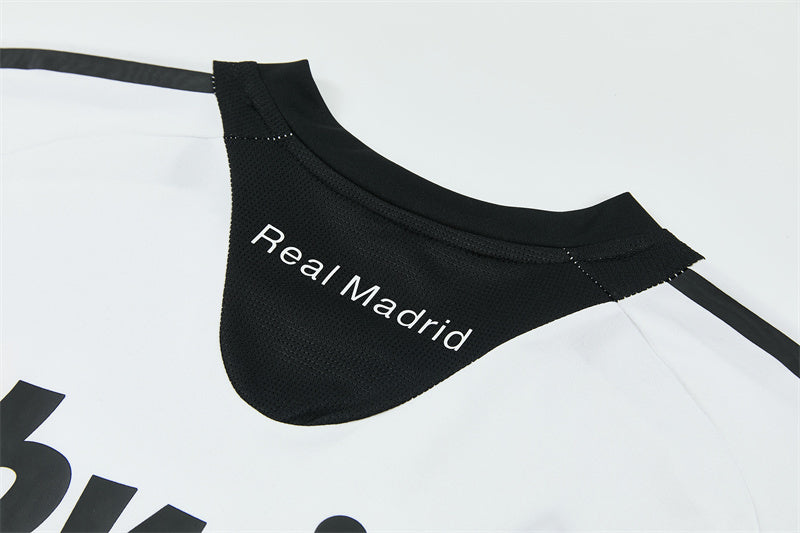 Real Madrid 2008/09 White Retro Training Top