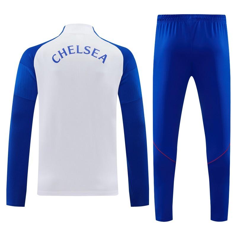 Chelsea 2026/27 White ¼  Zip Training Set | Adult + Kids Sizes