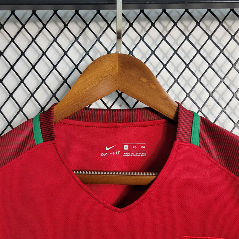 Portugal 2016 Home Long Sleeve - Retro