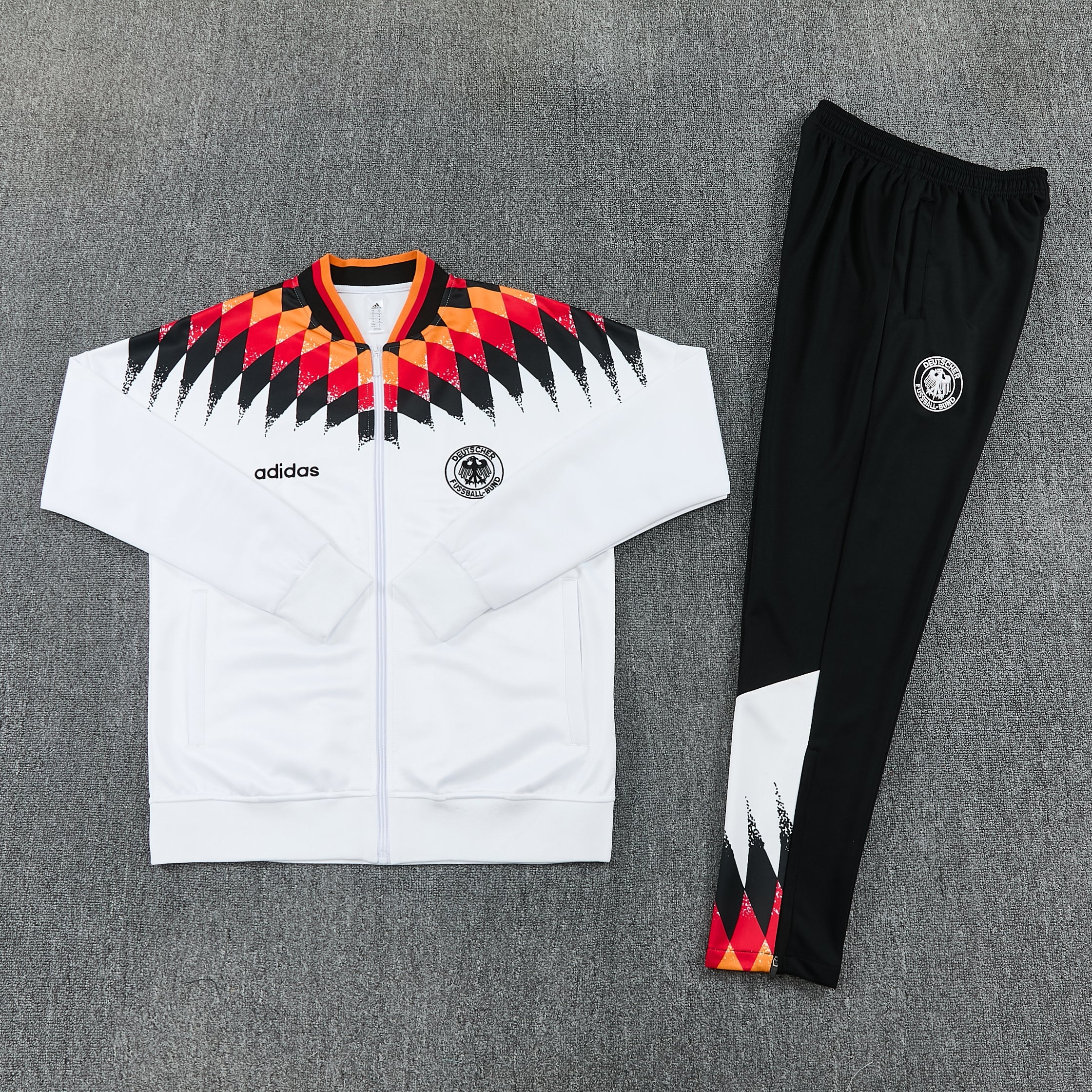 Germany 1994 White Retro Tracksuit