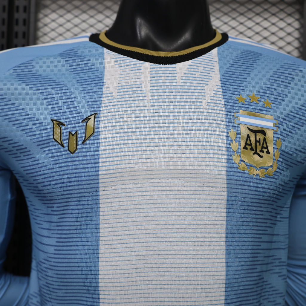 Argentina 2026/27 Messi Commemorative Jersey Long Sleeve - Player Version