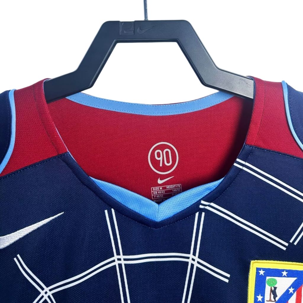 Atletico Madrid 2004/05 Away Long Sleeve - Retro