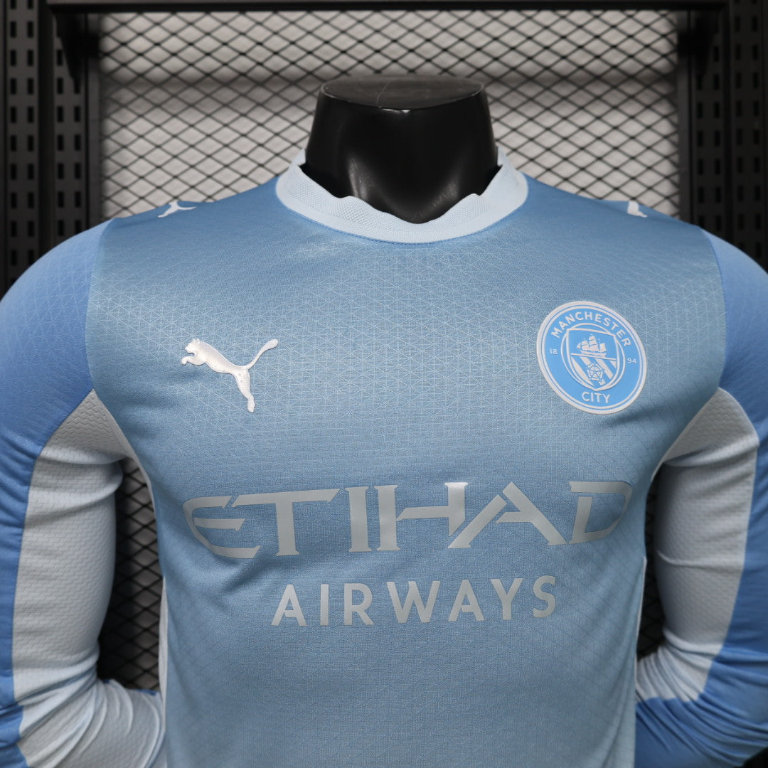 Manchester City 2026/27 Home Long Sleeve - Player Version