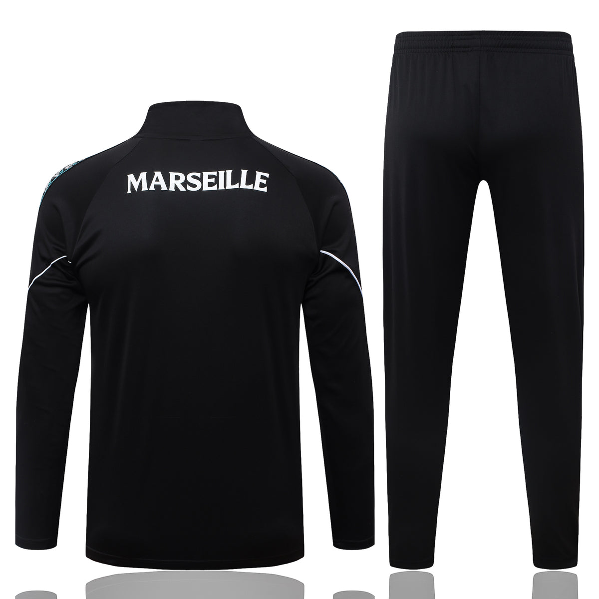 Marseille 2026/27 Black ¼  Zip Training Set | Adult + Kids Sizes
