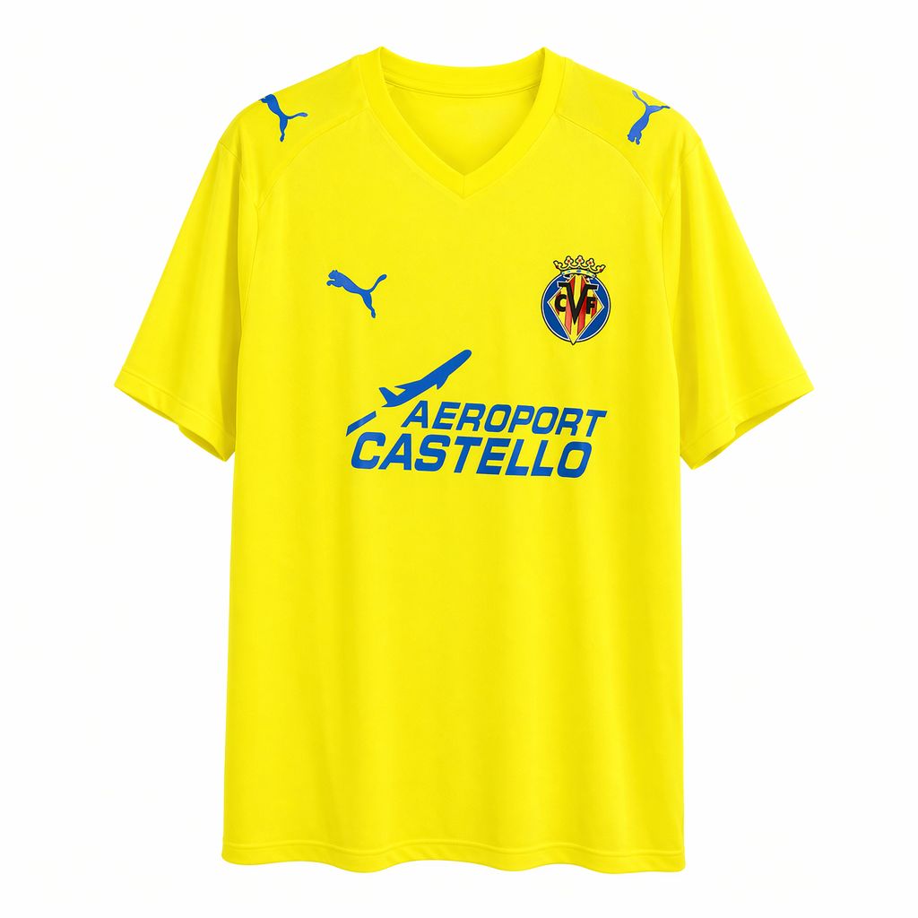 Villarreal 2008/09 Home - Retro