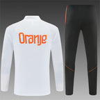 Netherlands 2026/27 White ¼  Zip Training Set | Adult + Kids Sizes