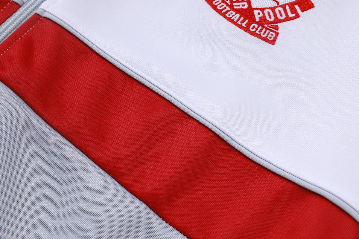 Liverpool FC 2026/27 White/GreyTracksuit | Adult and Kids Sizes