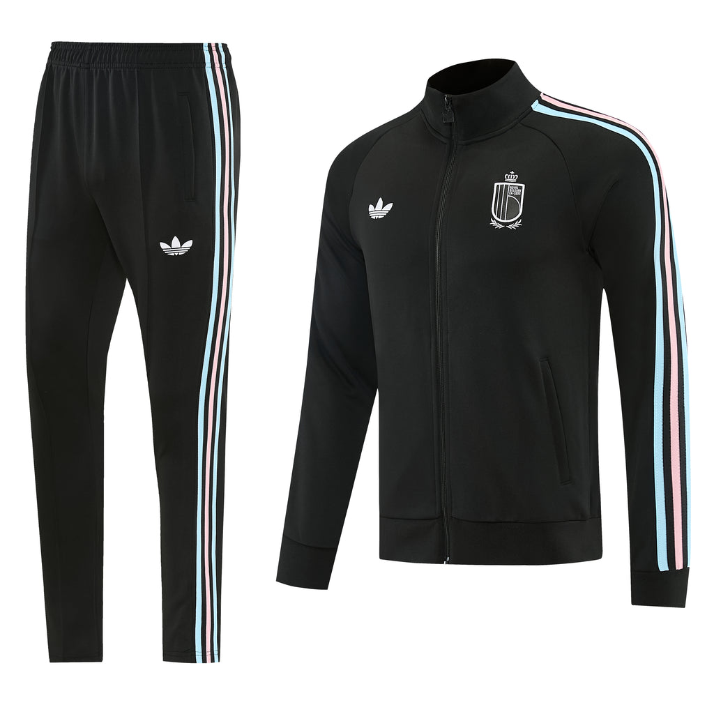 Belgium 2026 Black Tracksuit