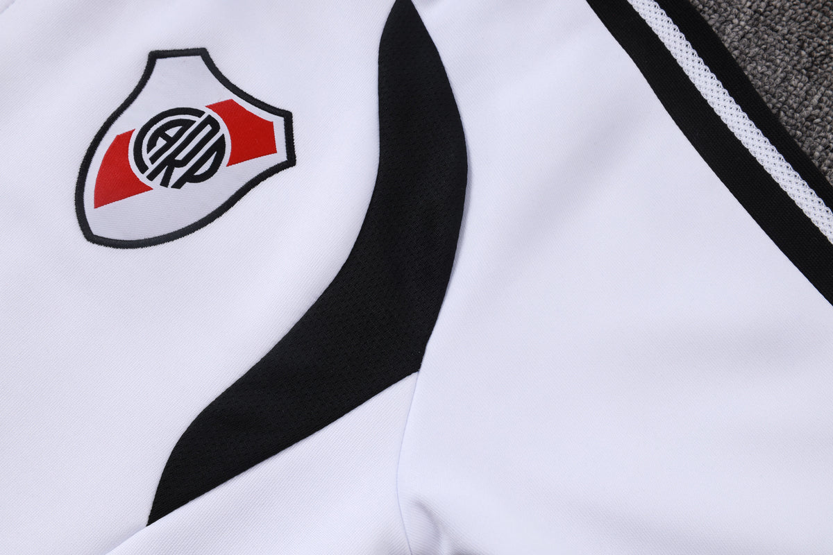 River Plate 2026/27 White BlackTracksuit  | Adult + Kids Sizes