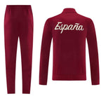 Spain 2026 Dark Red Tracksuit