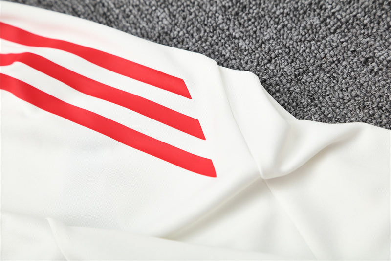 Liverpool FC 2025/26 White ¼  Zip Training Set | Adult + Kids Sizes