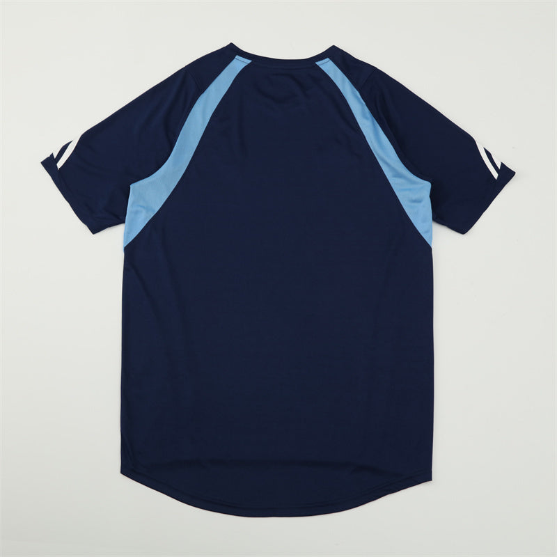 Real Madrid 2003/04 Navy Retro Training Top