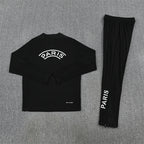 Paris Saint-Germain 2025/26 Black ¼ Zip Training Set | Adult + Kids Sizes