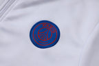 Paris Saint-Germain 2026/27 White/Black Tracksuit  | Adult + Kids Sizes