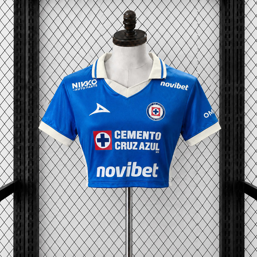 Cruz Azul 2026/27 Home - Cropped Women's Fit