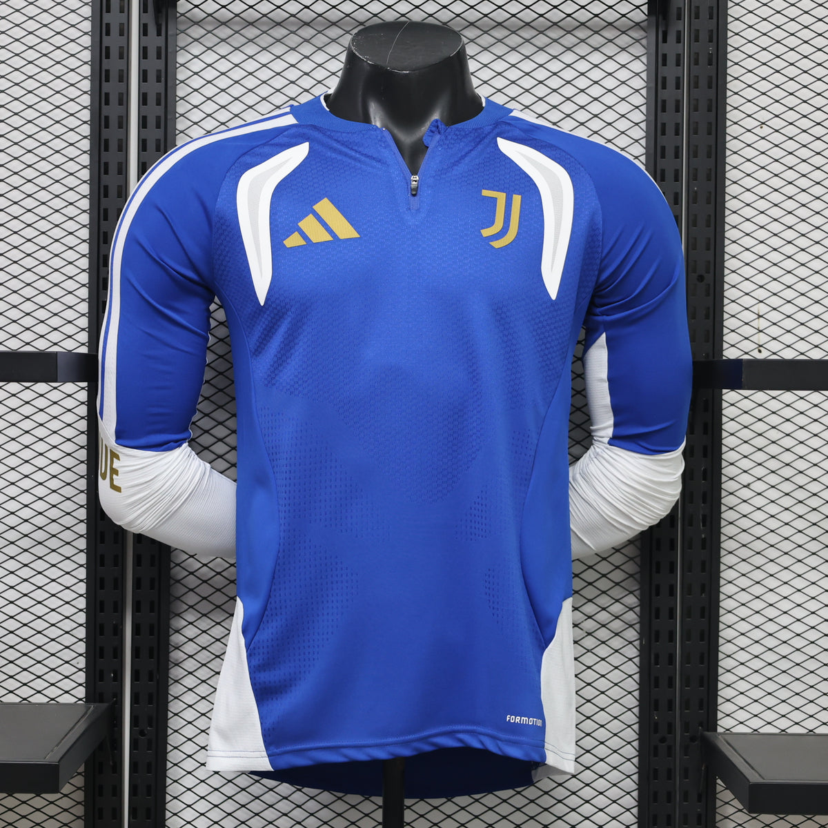 Juventus 2026/27 Blue ¼  Zip Player Version Training Top