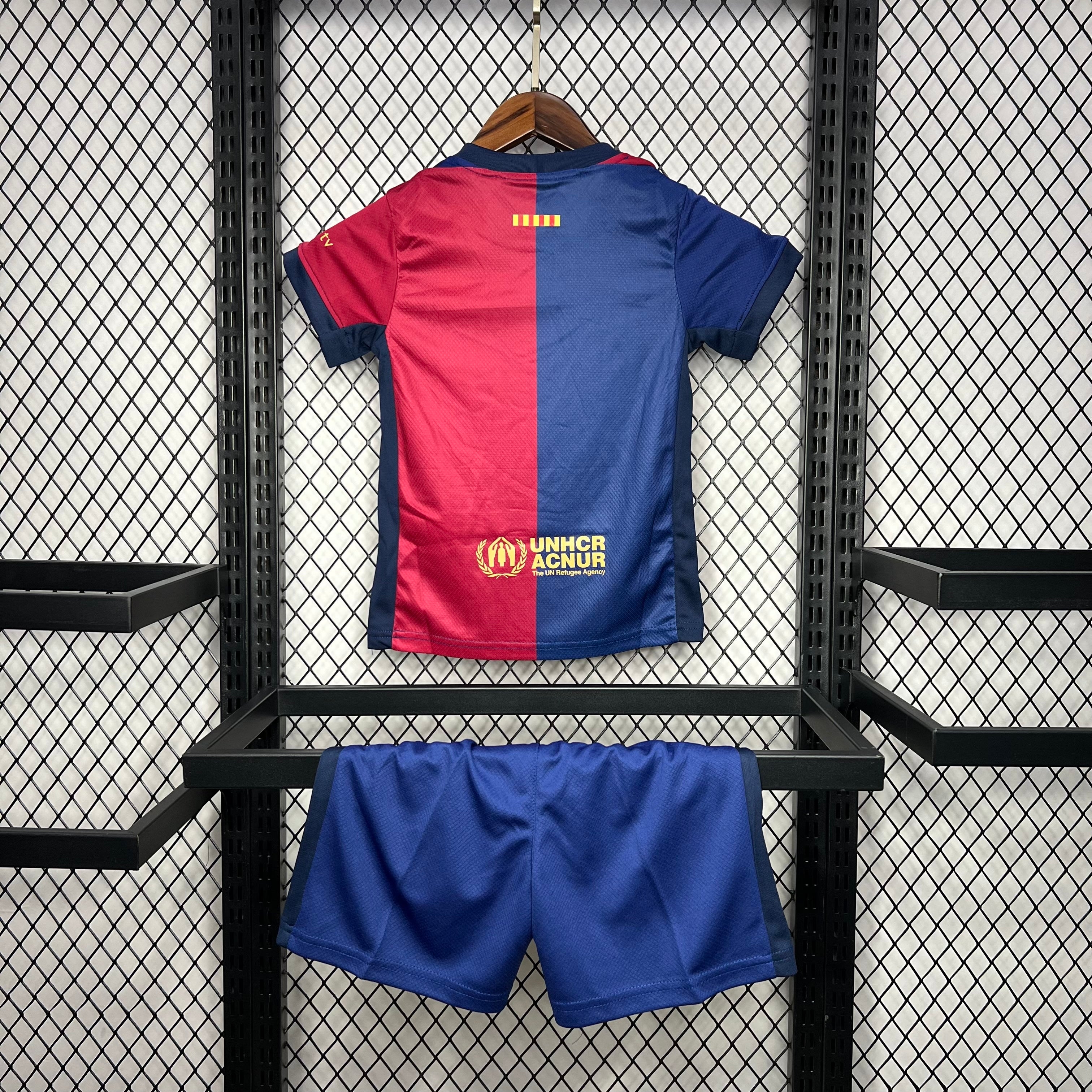 Barcelona 2024/25 Home - Kid Kit