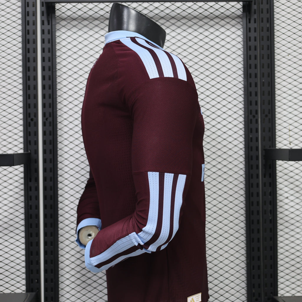 Aston Villa 2026/27 Home Long Sleeve - Player Version