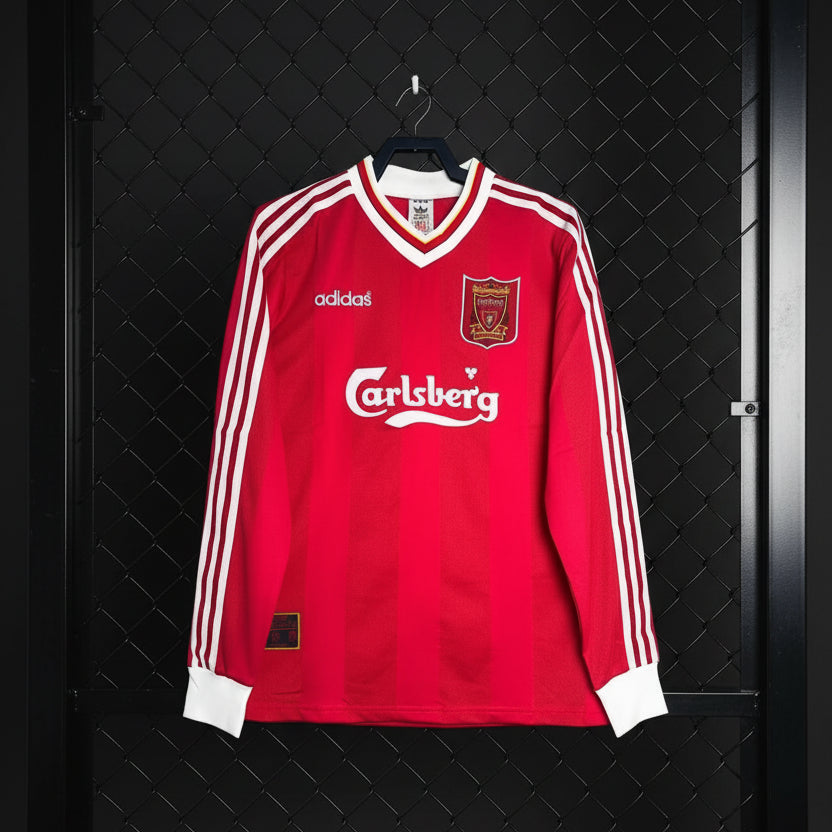 Liverpool FC 1995/96 Home Long Sleeve - Retro