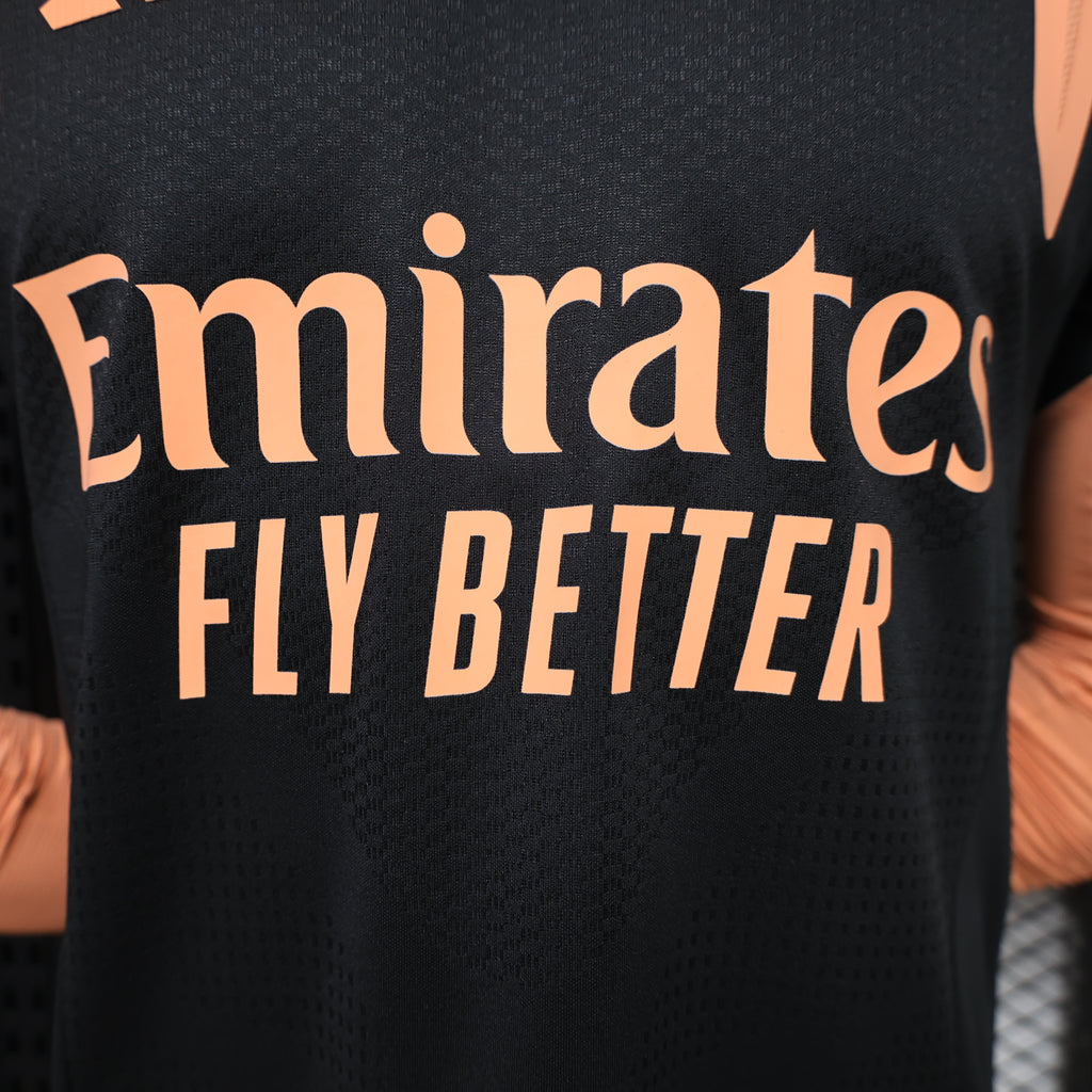 Arsenal 2026/27 Black ¼  Zip Player Version Training Top