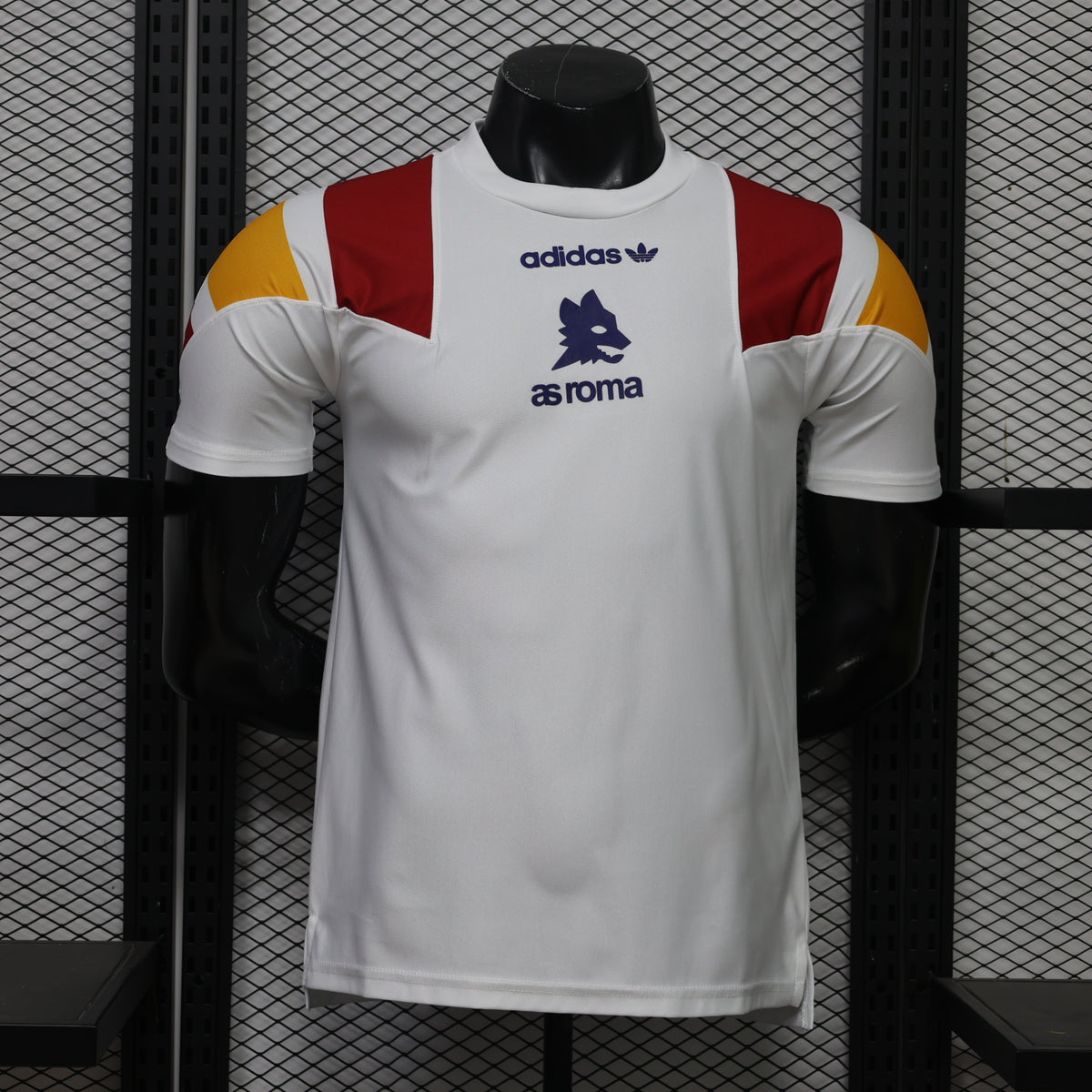 Roma 2026/27 White EQT Shirt - Player Version