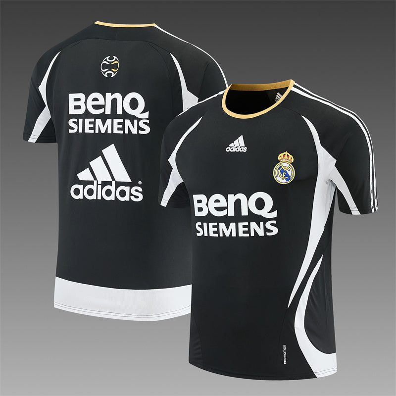 Real Madrid 2006/07 Black Retro Training Top