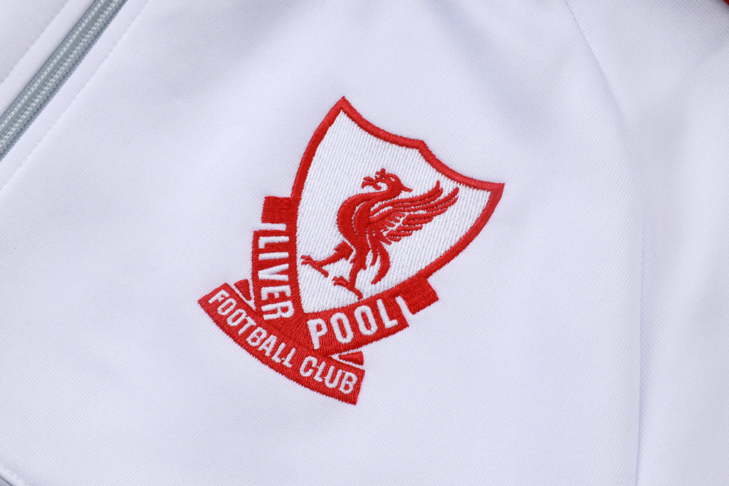 Liverpool FC 2026/27 White/GreyTracksuit | Adult and Kids Sizes