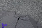 Barcelona 2025/26 Grey Kobe ¼ Zip Training Set | Adult + Kids Sizes