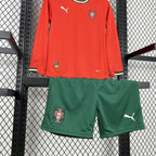 Portugal 2025 Home Long Sleeve - Kid Kit