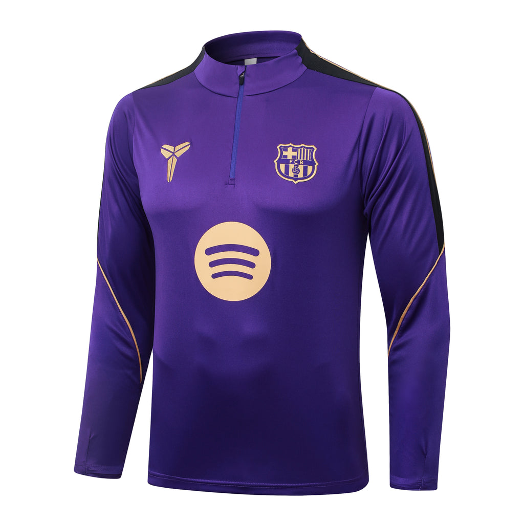 Barcelona 2026/27 Purple Kobe ¼  Zip Training Set | Adult + Kids Sizes