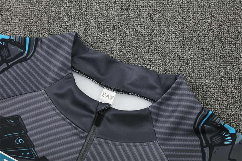 Napoli 2025/26 Grey ¼ Zip Training Set | Adult + Kids Sizes