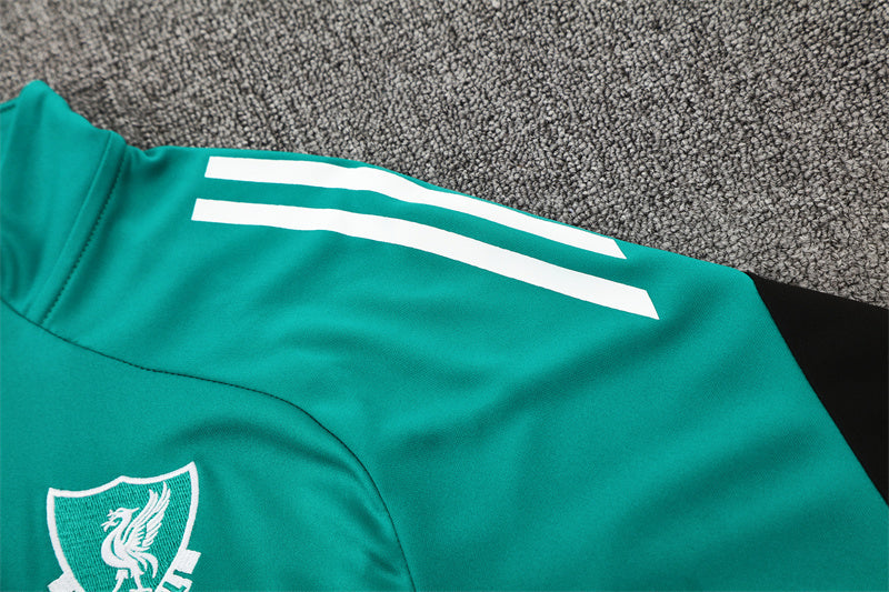 Liverpool FC 2025/26 Teal ¼  Zip Training Set | Adult + Kids Sizes