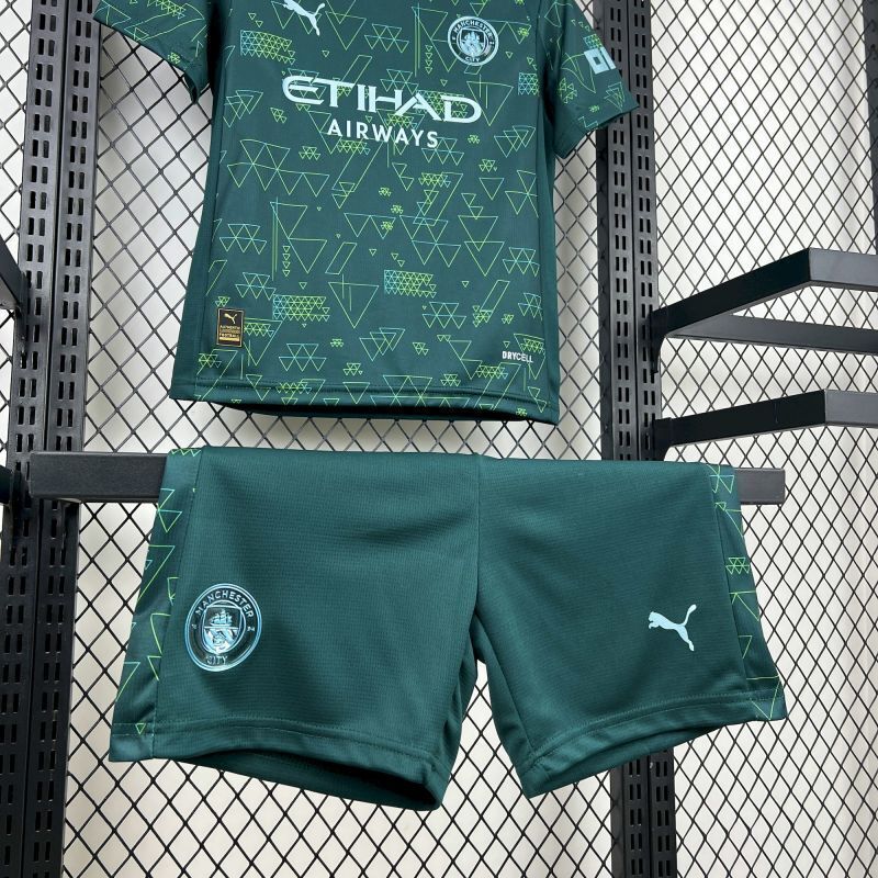 Manchester City 2025/26 Fourth - Kid Kit