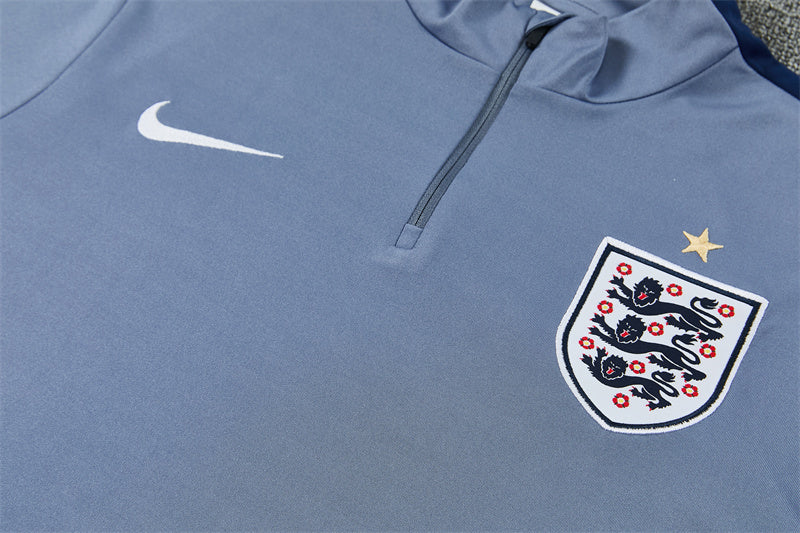 England 2026/27 Grey ¼  Zip Training Set | Adult + Kids Sizes