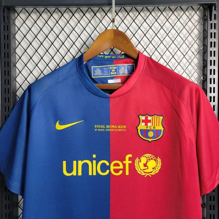 Barcelona 2009 CL Final Rome Home - Retro