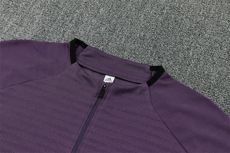 Manchester United 2025/26 Purple ¼  Zip Training Set | Adult + Kids Sizes
